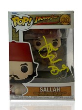 JOHN RHYS-DAVIES SIGNED SALLAH INDIANA JONES FUNKO POP! #1352 (ACG CERT AG17672)