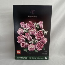 LEGO Botanicals Bouquet of Pink Roses 10374 Complete Set 789 pcs Brick Separator