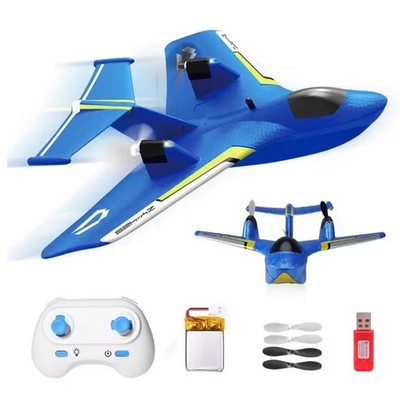 USA 2.4G Blue ZY425 RC Plane Remote Control Aircraft 2.4Ghz Plane Model Toy Gift