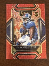 2021 Select Club Level Gary Brightwell RC Red Mojo #’d 33/49