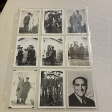 9 Vintage Original WW2 Photos Soldiers On Leave Friend Sweethearts Dress Uniform