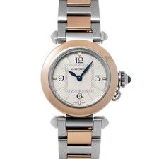 CARTIER Pasha de Cartier W2PA0007 Silver WATCH 759091