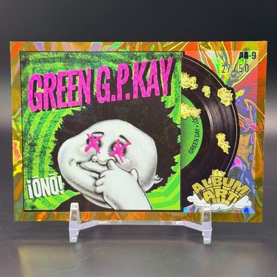 GPK Green Day ~ ALBUM ART ~ GOLD CRUMPLE ~ ONO ~ #AA-9 ~ 27/50