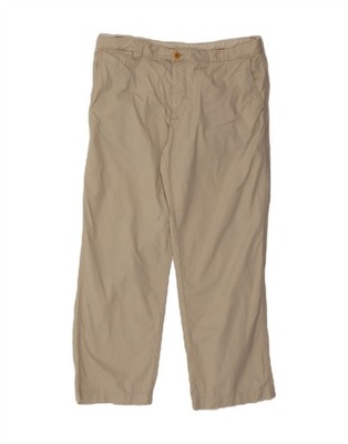 KAPPA Mens Straight Chino Trousers W38 L29 Beige Cotton DI55