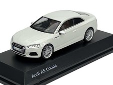 DEALER MODEL AUDI A5 COUPE GLACIER WHITE 1:43 DIE CAST METAL MODEL NEW IN CASE