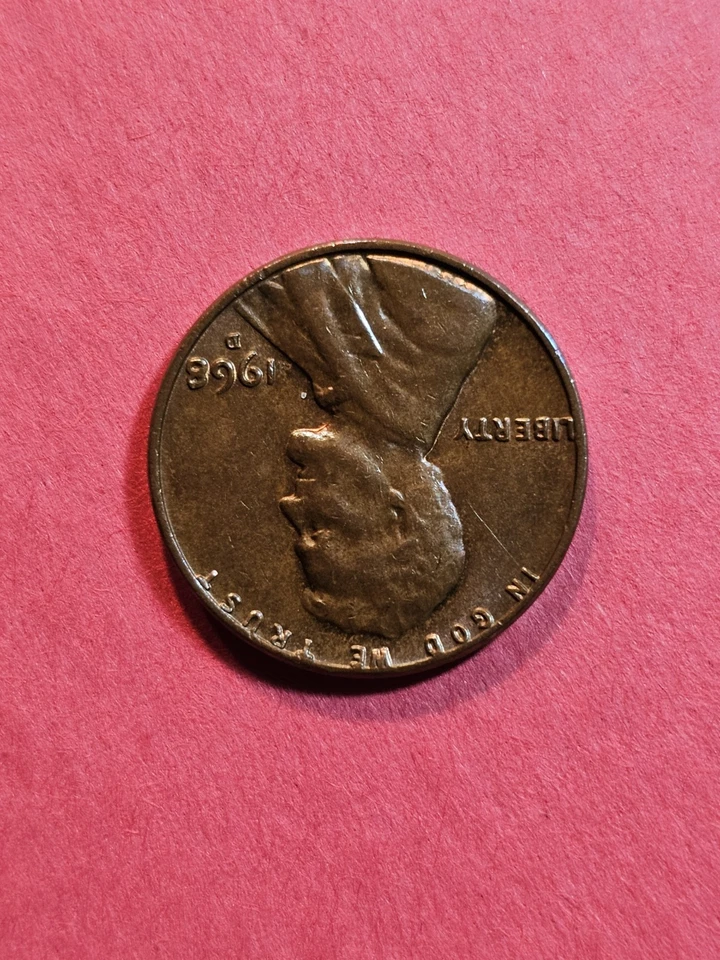 1968D Lincoln 1-CENT Extremely Rare Coin With Errors! - Image 4 of 4