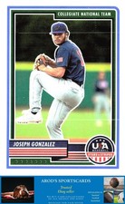2023 Panini Stars & Stripes USA Baseball *Joseph Gonzalez **Card #68**