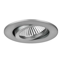 Led-Einbaustrahler-Set BB03, IP20, Rund, 230V, 6W 3000K 640Lm 38°, Schwenkbar 30