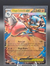 Mega Lucario ex Holo 113/217 Ascended Heroes Pokemon Card
