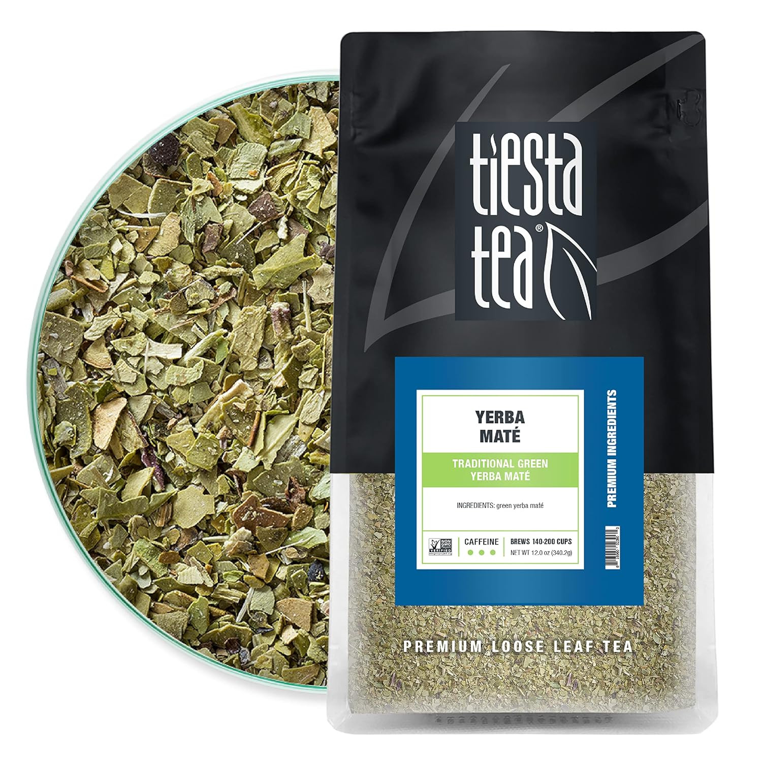 - Yerba Mate, Loose Leaf, Traditional Green Mat&eacute; Tea, Premi