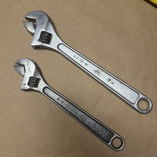 Mac Tools Usa 12 Aj12w 10 Ajb10w Adjustable Crescent Wrenches Made In Usa Mac Tools Usa 12 Aj12w 10 Ajb10w Adjustable Crescent Wrenches Made In Usa