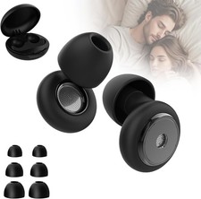 8 pcs Noise Cancelling Ear Plugs for Sleeping, Travel Work Reusable Silicone