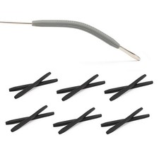 Silicone Eyeglass End Tips, Anti-Slip Ear Sock Grips for Glasses, 6 Pairs