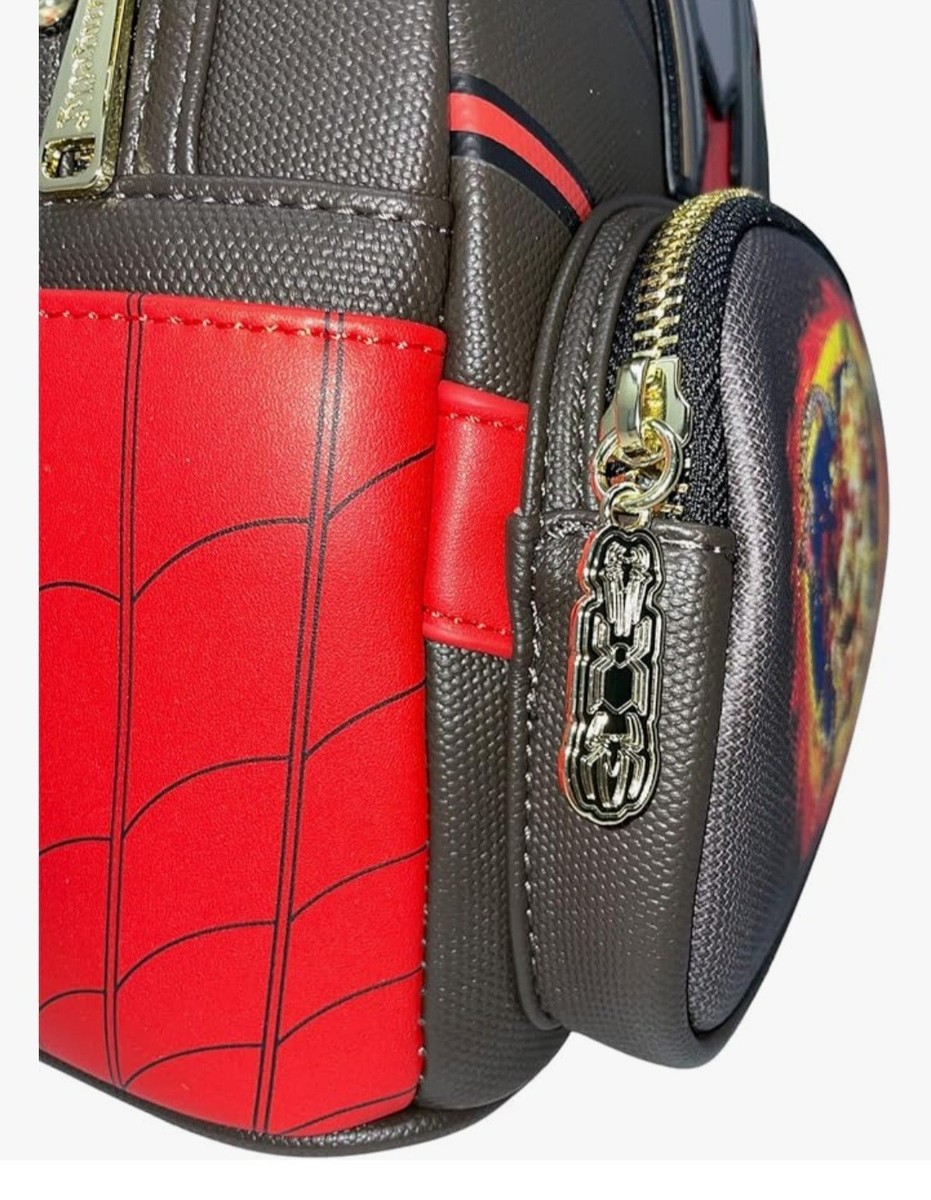 Loungefly Marvel Spider-Man No Way Home Final Battle Mini Backpack NWT MVBK0258 s-l400.jpg main image 4