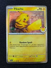 Pikachu 51/162 Stamped 2026 Pokemon Day 30th Anniversary Promo TCG
