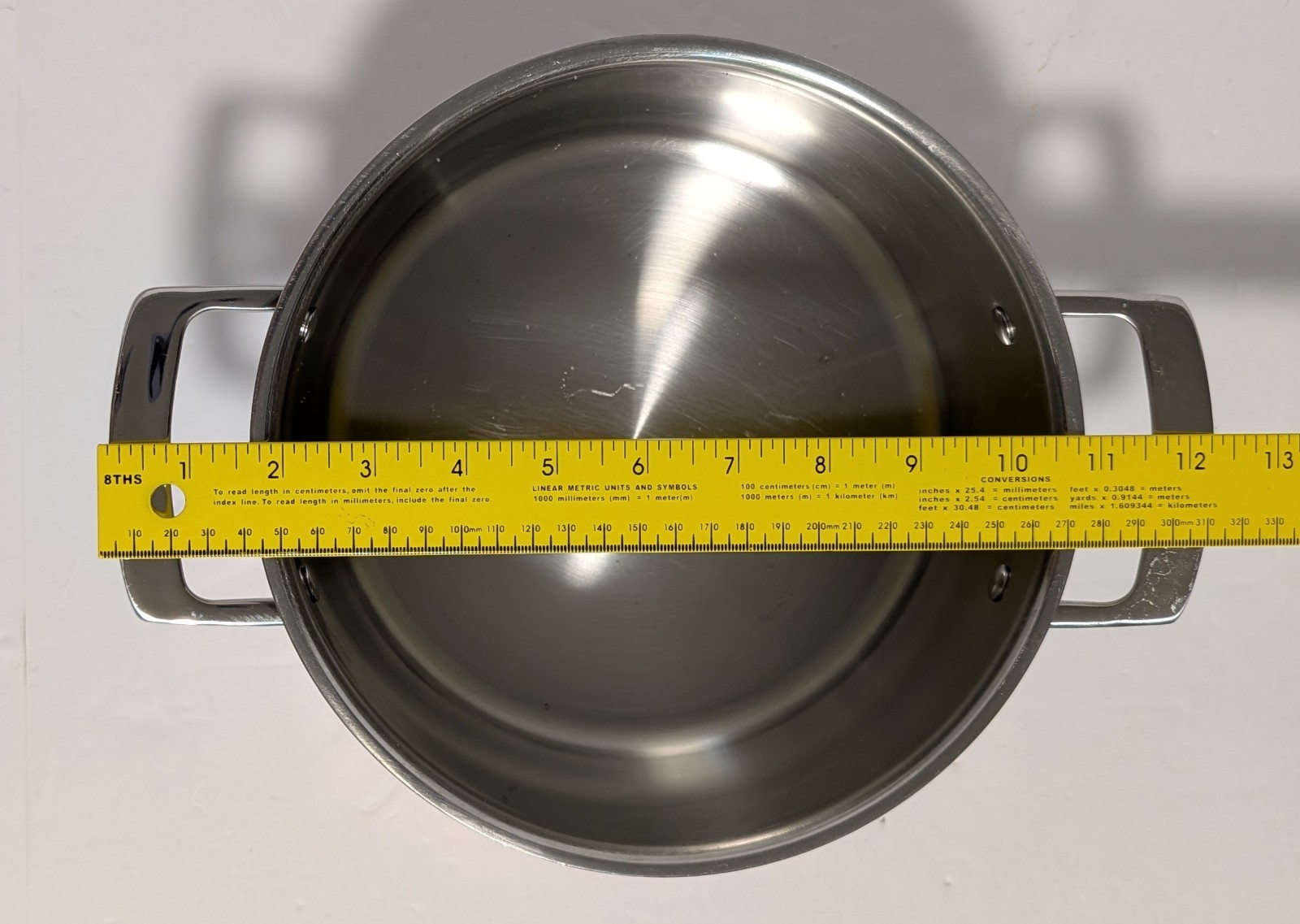 Viking 3-Ply Copper Clad Stock Pot 4 Qt Stainless Steel Interior 40571-0224C