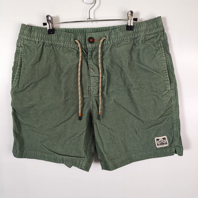 #ad #ad Howler Bros Pressure Drop Cord Shorts Mens 35 Lichen Green Corduroy Drawstring $39.95