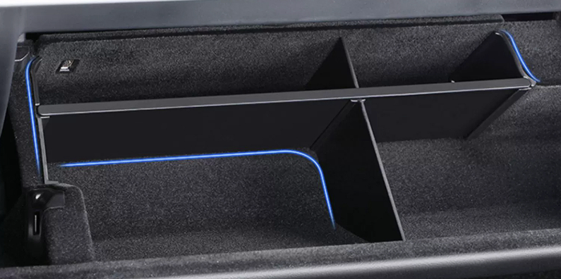 Tesla Model Y_Glove Box Organizer Partition Plate (Brand New, 22-24 Model Y)-image