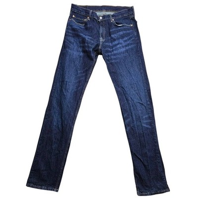 Levis 505 Regular Fit Mens Dark Indigo Straight Leg Jeans W36 L38 04505-0012