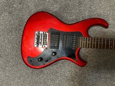 1980s Aria Pro II The Cat Guitar Candy Apple Red Made In Japan Kahler Flyer
