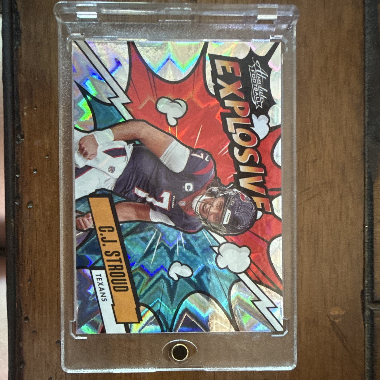 C.J. Stroud #EX-CJS (Football Cards 2024 Panini Absolute Explosive) — is it worth grading?