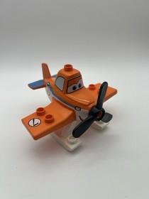LEGO DUPLO RED FIRE & RESCUE HELICOPTER BLADE RANGER & DUSTY #10538 Disney