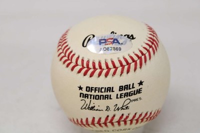 Pete Rose Baseball Signed Auto PSA/DNA Authenticated Reds William