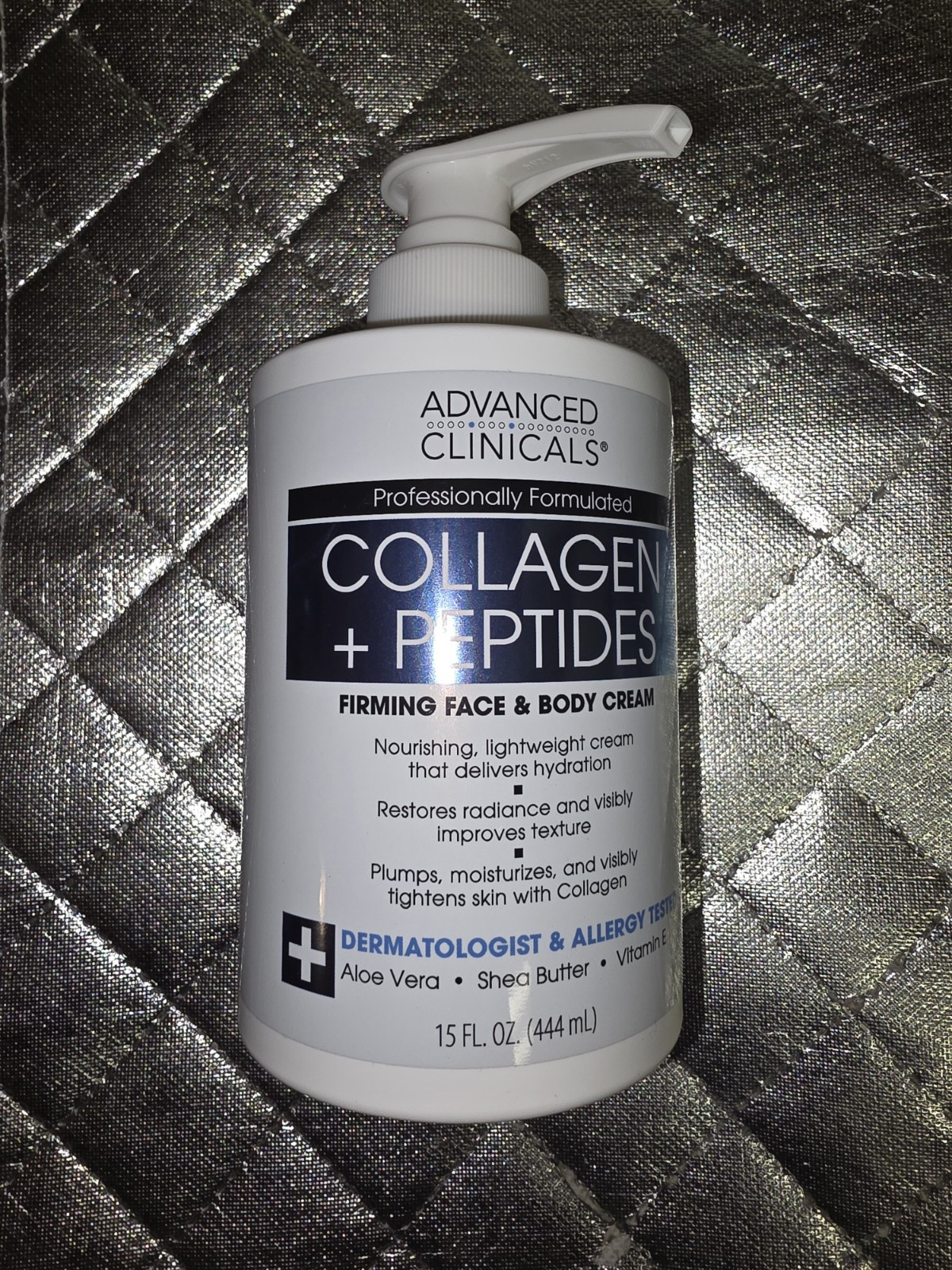 Advanced Clinicals Collagen Peptide Firming Cream for Face & Body