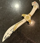 Vtg 1994 Mighty Morphin Power Rangers White Ranger Saba Talking Sword