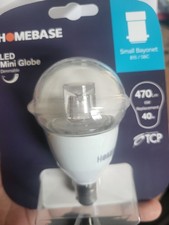 Pack Of 3 B15 Led Bulb Dimmable Mini Globe Small Bayonet SBC lamp Light 6W