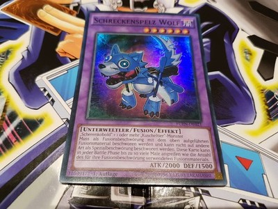 Yu-Gi-Oh!  1 × Schreckenspelz Wolf Super Rare 