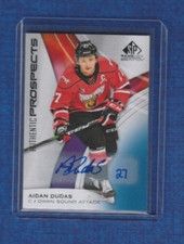 2019-20 SP Game Used CHL Authentic Prospects Auto # 51 Aidan Dudas
