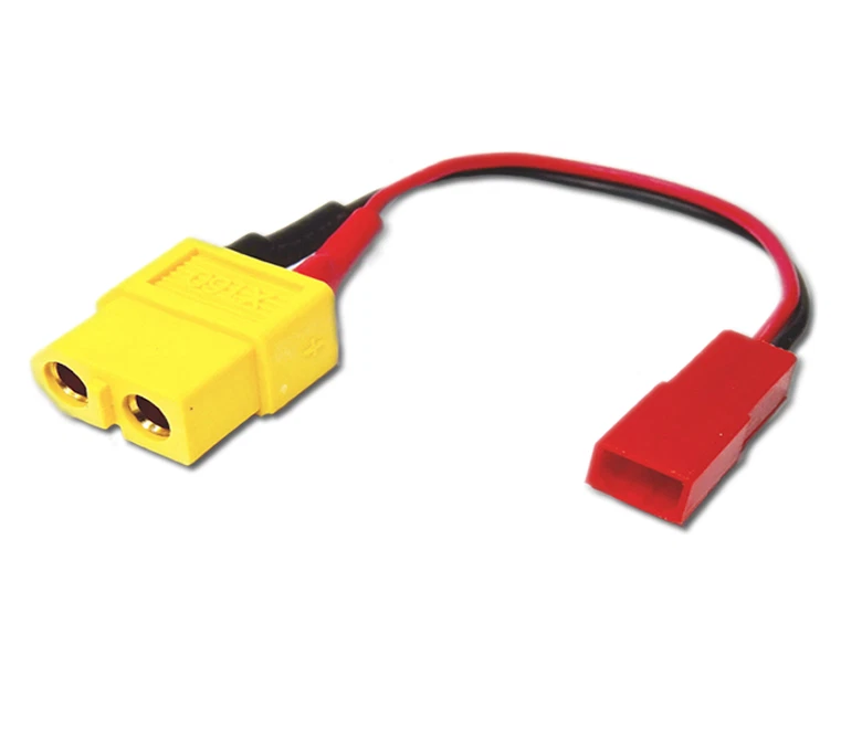 2x Adapter XT60 Stecker auf BEC JST Buchse Ladekabel Kabel RC LiPo Akku Battery - Bild 4 von 4