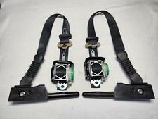 2016 - 2018 Nissan Maxima Drivers Passengers Front Seat Belts Oem Black