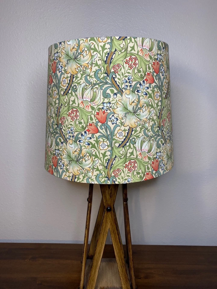 William Morris Golden Lily Handmade Lampshade - Image 2 of 4