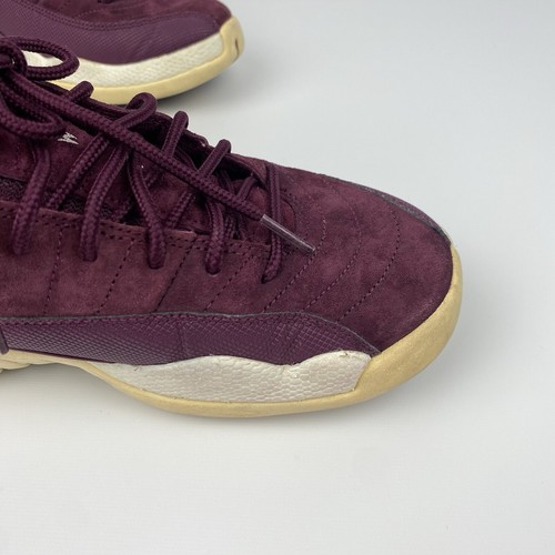 AIR JORDAN 12 RETRO XII BORDEAUX 153265-617 Burgundy Youth Sz 7Y - Picture 6 of 13