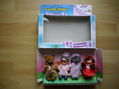 Puppenset Rotkäppchen 4 Puppen ca 10cm groß Fuzzies Fables in OVP