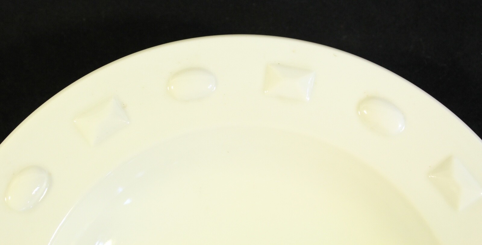 Royal Copenhagen no. 12484 White Fluted Bowl Plate Dish RARE eBay