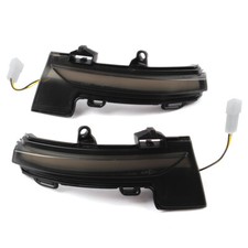 2Xschwarz Spiegelblinker Außenspiegel Blinker für Skoda Octavia 5E MK3 2013-2019