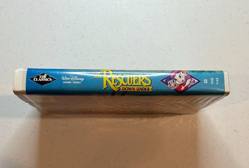 The Rescuers Down Under (VHS 1991) Disney Black Diamond {Clamshell} - Picture 2 of 6