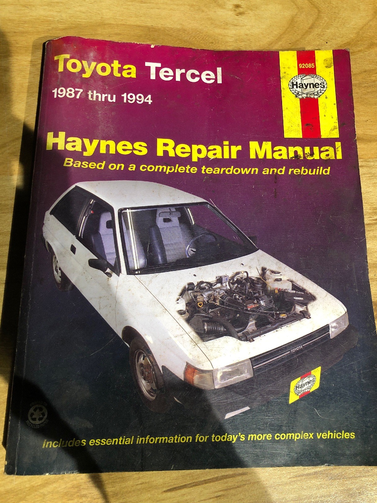 Haynes Manuals: Toyota Tercel, 1987-1994 by John Haynes (1995, Paperback)  for sale online | eBay