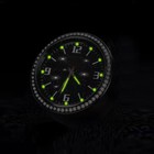Universal Car Luminous Stick-On Digital Watch  Diamond Quartz Clock Accessories