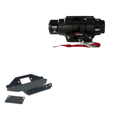 Viper 4500lbs V3 Winch With Mount For Kawasaki Brute Force 650 EPS 2006-2013