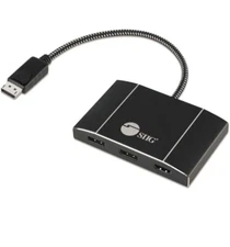 SIIG - DisplayPort 1.4 Multiport MST Hub Video Splitter 4K60Hz - DisplayPort...
