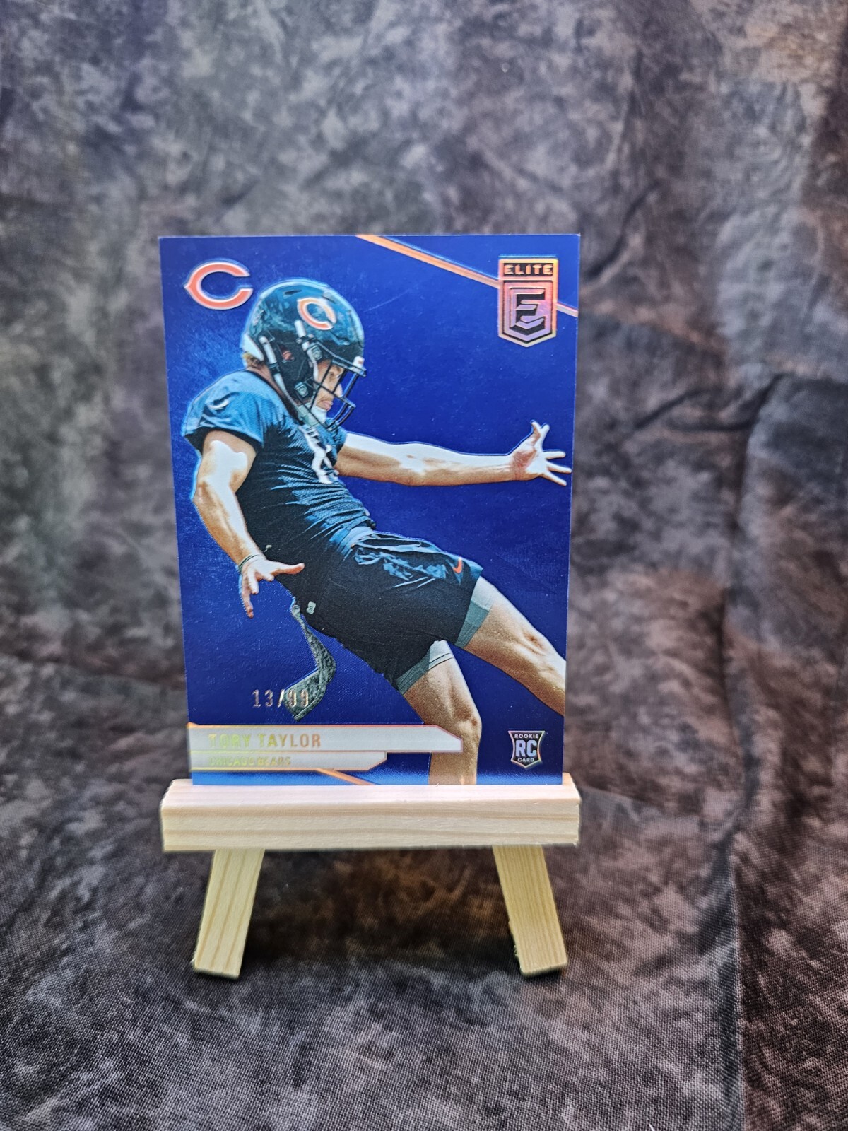 2024 Panini Donruss Elite Tory Taylor #101 Blue 13/99 RC