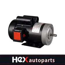 New Electric Motor 56C Single Phase TEFC 115/230 Volt 3450 RPM,2 HP