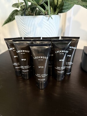 Lockwood By Gilchrist & Soames Body Lotion 1.35oz - Rosemary Geranium (8 Pack).