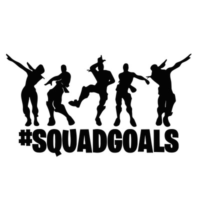 Fortnite “ #Squad Goals” Sticker for 