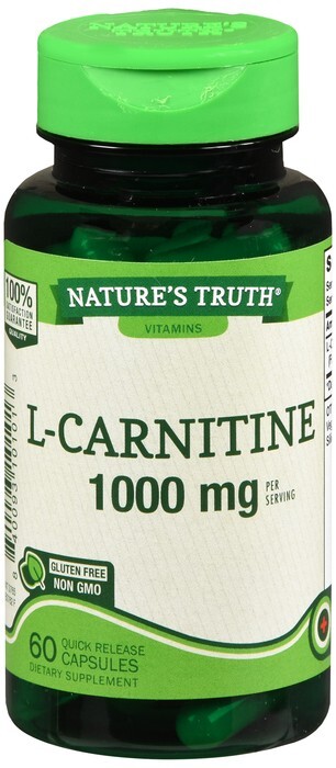 kirkland l carnitine Nature's Truth L-Carnitine 1,000 mg Quick Release Capsules Mega Strength 60 EA best acne skincare UK Name:His-Elution Buffer Phyto Booster Whitening 💪✨🤍