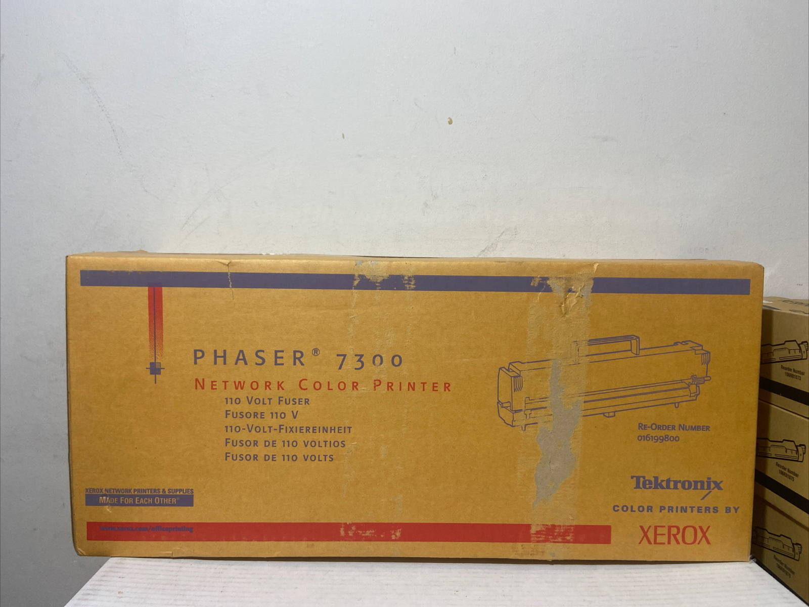 Genuine Xerox Tektronix 016199800 Phaser 7300 110 Volt Fuser
